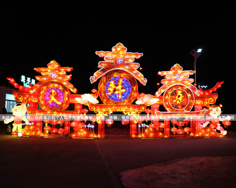 2019诸城迎春灯会